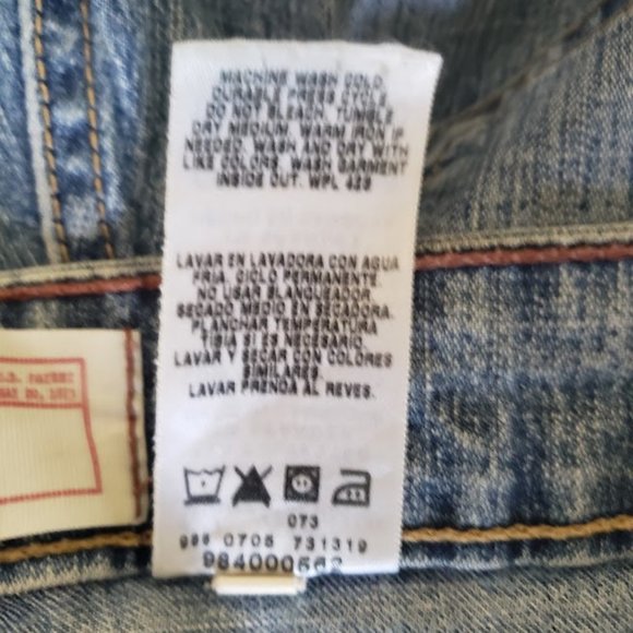 Levi Strauss Signature - Stretch - Low Rise Bootcut - Misses 10 Long - Picture 8 of 10